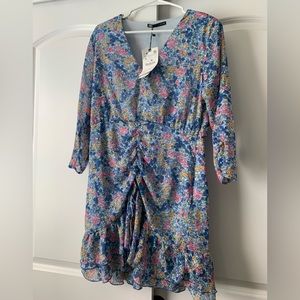 Brand new Zara short dress with drawstrings